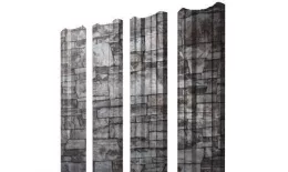 Штакетник Grand Line М-образный А 0,45 Print Elite Fine Stone Камень. Цена: 155 руб. Артикул: M_48