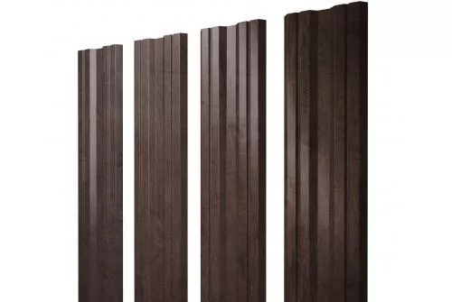 Штакетник Grand Line Twin 0,45 Print Elite Antique Wood Античное дерево купить в краснодаре