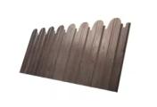 Профнастил C10 B для забора фигурный Grand Line Print Elite 0,45 мм Nordic Wood Северное дерево – Купить оптом и в розницу