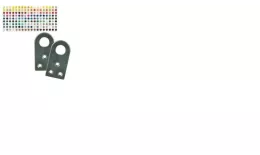 Проушины для ворот ППК по каталогу RAL. Артикул: Yuventa_zasov_9_3