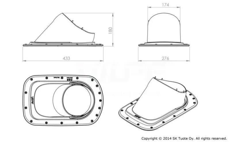Проходной элемент CLASSIC VINO 2K красный купить в краснодаре