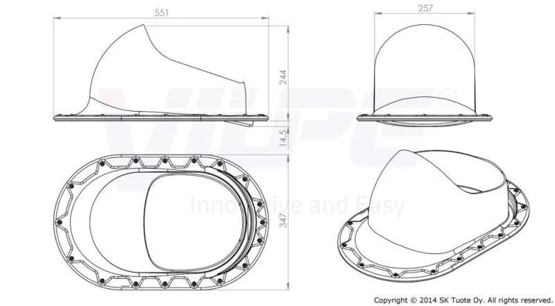 Проходной элемент CLASSIC-XL серый купить в краснодаре