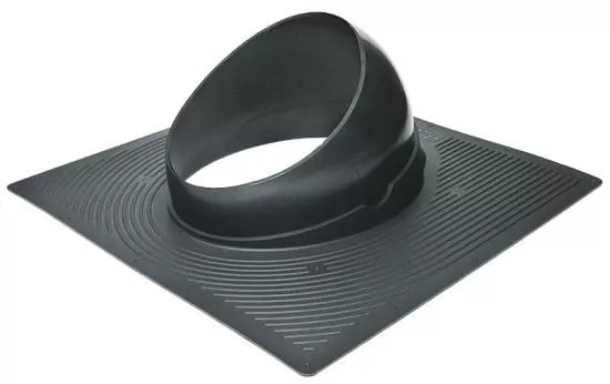 Проходной элемент Krovent Base-VT 125/150 черный купить в краснодаре