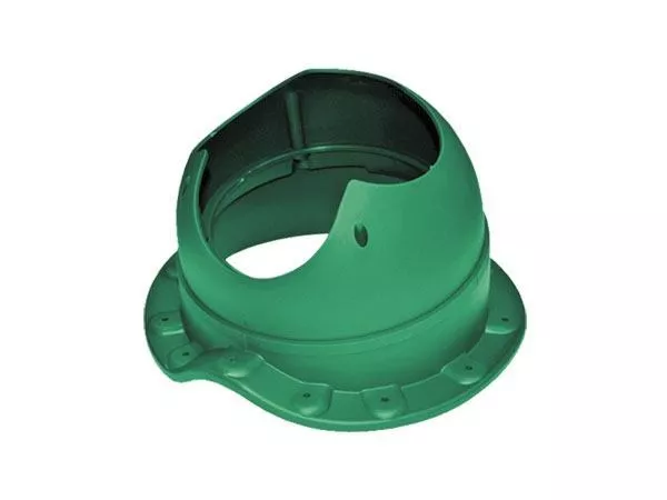 Проходной элемент Krovent Base-VT Wave 110 зеленый купить в краснодаре