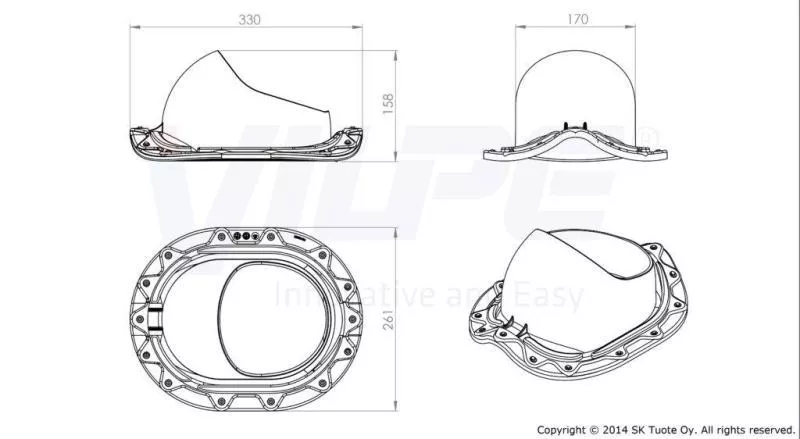 Проходной элемент MUOTOKATE 2K коричневый купить в краснодаре