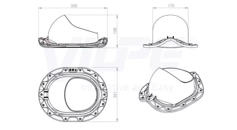 Проходной элемент MUOTOKATE бордо купить в краснодаре