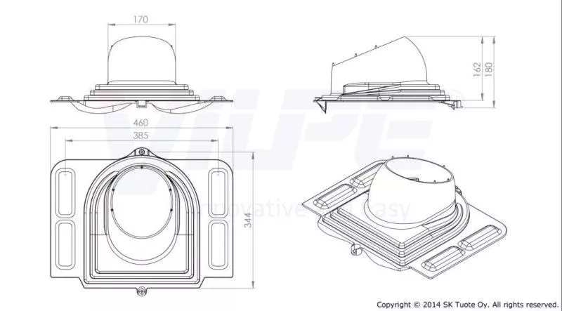 Проходной элемент PELTI зеленый купить в краснодаре