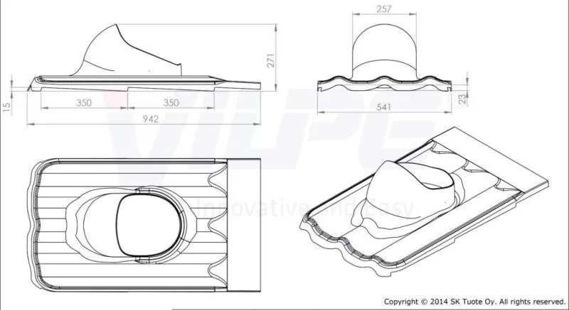 Проходной элемент XL- MUOTOKATE красный купить в краснодаре