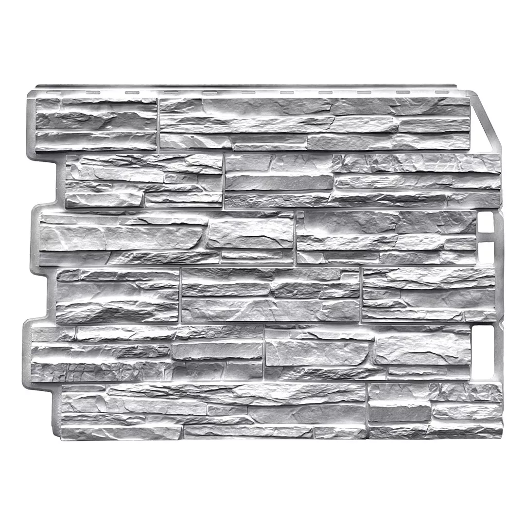 Фасадная панель Fineber СКОЛ Светло-серый купить в краснодаре