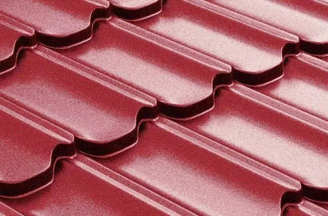 Металлочерепица GL Квинта плюс (Kvinta Plus) 0,5 Quarzit Lite RAL 3005 красное вино купить в краснодаре