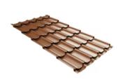 Металлочерепица GL Квинта плюс 3D (Kvinta Plus 3D) 0,5 Quarzit Cuprum Steel медь – Купить оптом и в розницу