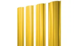 Штакетник Grand Line Slim Полукруглый 0,45 PE RAL 1018 Цинково-желтый. Цена: 89 руб. Артикул: Slim_Crug_108