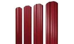 Штакетник Grand Line Twin фигурный 0,45 PE RAL 3003 Рубиново-красный. Цена: 88 руб. Артикул: Twin_219