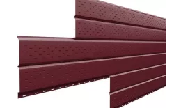 Софит металл перфорированный Металл Профиль Lбрус VikingMP E 0,5 мм RAL 3005 красное вино. Цена: 1041 руб. Артикул: L_m_08_129