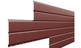Софит металл перфорированный Металл Профиль Lбрус PE 0,45 мм RAL 3009 оксидно-красный. Цена: 821 руб. Артикул: L_m_08_234