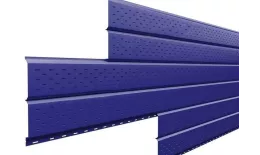 Софит металл перфорированный Металл Профиль Lбрус NormanMP 0,5 мм RAL 5002 ультрамариново-синий. Цена: 845 руб. Артикул: L_m_08_106