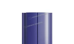 Штакетник Металл Профиль ELLIPSE-Т (Прямой) Полиэстер 0,45 мм RAL 5002 ультрамариновый-синий. Цена: 942 руб. Артикул: MP_Sht_243