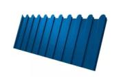 Профнастил C8 A для забора фигурный Grand Line Satin 0,5 мм RAL 5005 сигнальный синий – Купить оптом и в розницу