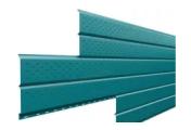 Софит металл перфорированный Металл Профиль Lбрус PE 0,45 мм RAL 5021 водная синь – Купить оптом и в розницу