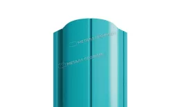 Штакетник Металл Профиль ELLIPSE-O (Закругленный) РЕ 0,45 мм RAL 5021 Водная синь. Цена: 942 руб. Артикул: MP_Sht_172