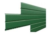 Софит металл перфорированный Металл Профиль Lбрус NormanMP 0,5 мм RAL 6002 лиственно-зеленый – Купить оптом и в розницу
