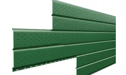Софит металл перфорированный Металл Профиль Lбрус NormanMP 0,5 мм RAL 6002 лиственно-зеленый. Цена: 845 руб. Артикул: L_m_08_104