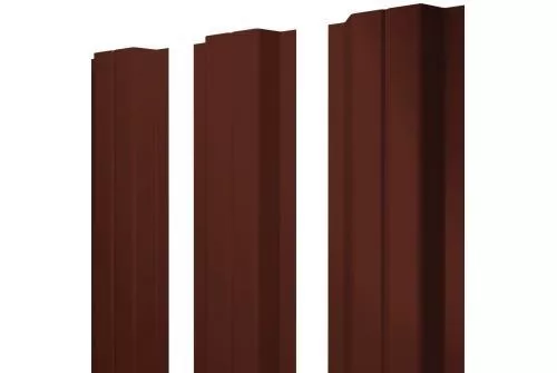 Штакетник Grand Line П -образный А 0,5 Atlas RAL 8017 Шоколад купить в краснодаре