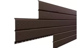 Софит металл перфорированный Металл Профиль Lбрус VikingMP E 0,5 мм RAL 8017 Шоколад. Цена: 1041 руб. Артикул: L_m_08_124