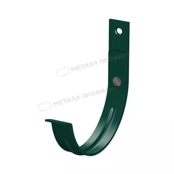 Держатель желоба карнизный МЕТАЛЛ ПРОФИЛЬ Foramina PUR D125х132 Ral 6005 купить в краснодаре