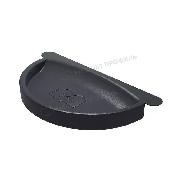 Заглушка желоба МЕТАЛЛ ПРОФИЛЬ Foramina PUR D150 Ral 7024 купить в краснодаре