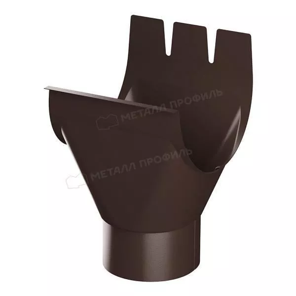 Воронка выпускная МЕТАЛЛ ПРОФИЛЬ Foramina PUR D150/100 Ral 8017 купить в краснодаре