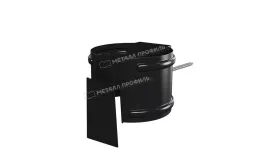 Держатель трубы МЕТАЛЛ ПРОФИЛЬ PURMAN BLACK EDITION D100 (на кирпич) Ral 9005. Цена: 369 руб. Артикул: 29814