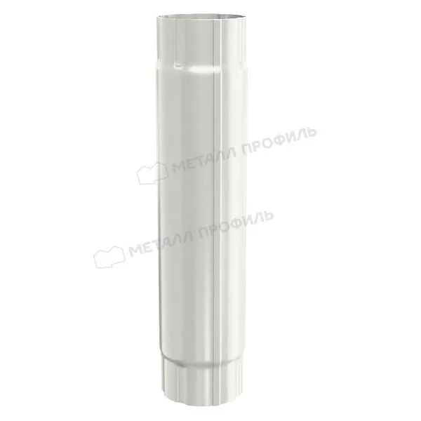 Труба соединительная МЕТАЛЛ ПРОФИЛЬ Foramina PUR D100х1000 Ral 9010 купить в краснодаре