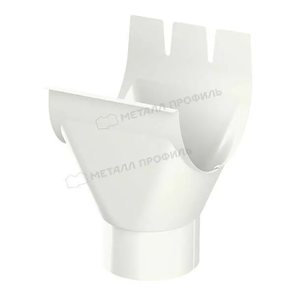 Воронка выпускная МЕТАЛЛ ПРОФИЛЬ Foramina PUR D150/100 Ral 9010 купить в краснодаре