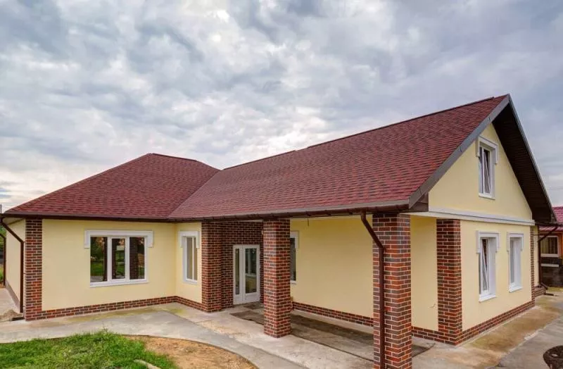 Гибкая черепица ТехноНИКОЛЬ Shinglas/Шинглас Ранчо красный купить в краснодаре