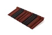 Композитная черепица Metrotile MetroShake II Красно-черный – Купить оптом и в розницу