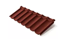 Композитная черепица Metrotile Mistral Красный. Цена: 1426 руб. Артикул: Metrotile9-red