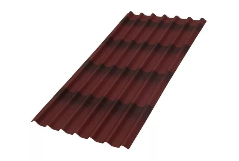 Черепица Ондулин 1950х950 мм, красная купить в краснодаре