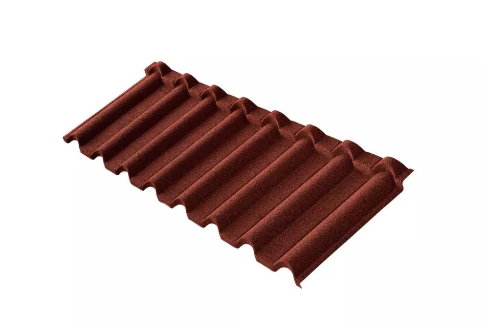 Композитная черепица Metrotile Gallo Красный купить в краснодаре