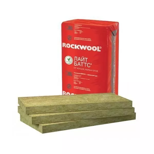 Роквул Лайт Баттс 1000*600*50 мм (6 м2; 0,3м3; 10 плит) купить в краснодаре