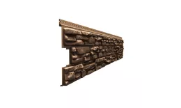 Сайдинг Docke Lux Rocky Кедровый орех. Цена: 472 руб. Артикул: sdocke_n17_Rocky_1