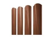 Штакетник Grand Line Slim Полукруглый фигурный 0,45 Print Premium РФ Rowan Рябина – Купить оптом и в розницу