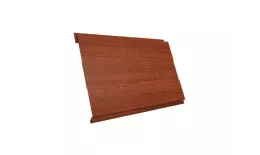 Металлический сайдинг Grand Line Вертикаль Проф Print Elite Рябина. Артикул: GrandLine-MS747