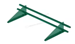 Снегозадержатель трубчатый дл. 1000 мм (6005) ROOFRetail. Цена: 1019 руб. Артикул: 43220