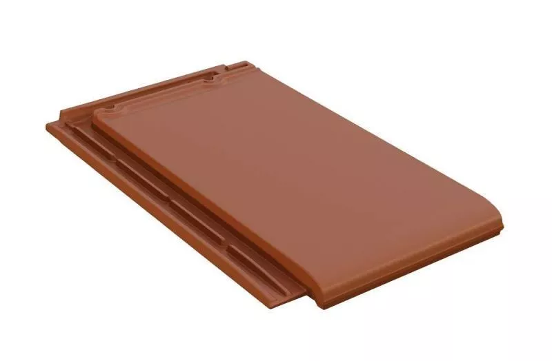 Керамическая черепица Braas Турмалин Натурально-красный купить в краснодаре