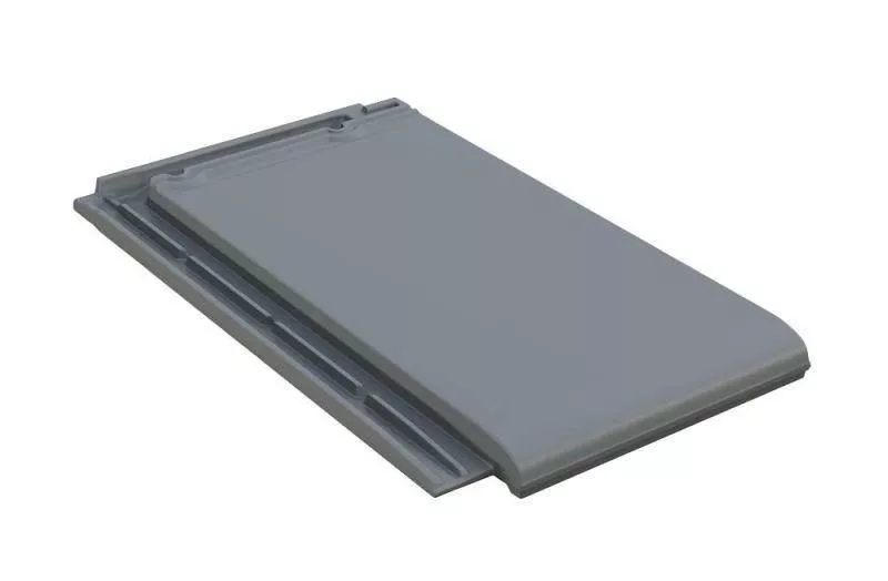 Керамическая черепица Braas Турмалин Ангоб серая галька купить в краснодаре