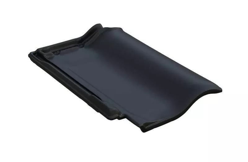 Керамическая черепица Braas Рубин 11V Ангоб антрацит купить в краснодаре