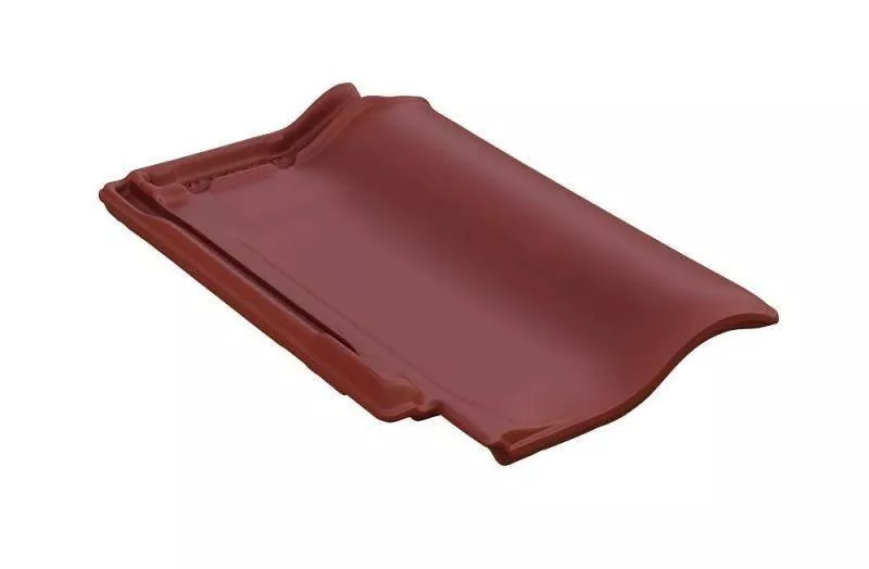 Керамическая черепица Braas Рубин 11V Ангоб красная лава купить в краснодаре