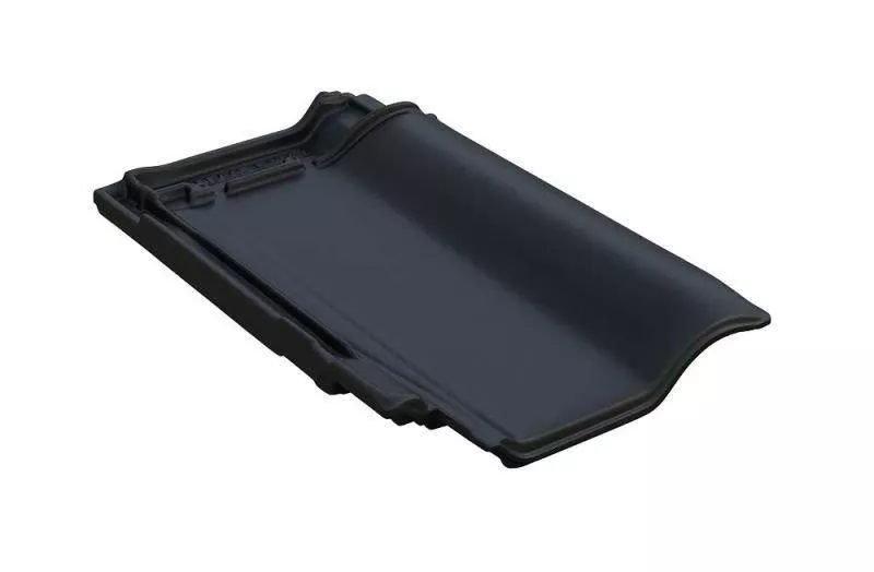 Керамическая черепица Braas Рубин 13V Ангоб антрацит купить в краснодаре