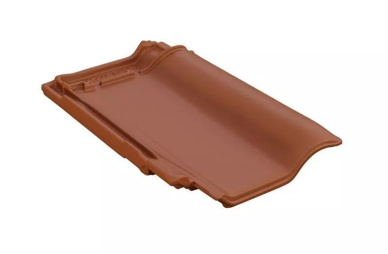 Керамическая черепица Braas Рубин 13V Натурально-красный купить в краснодаре